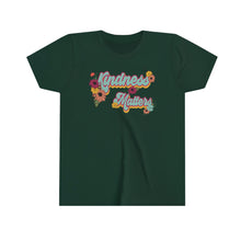 Load image into Gallery viewer, Kindness Matters Girls Youth Retro T-shirt
