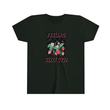 Load image into Gallery viewer, Feeling Berry Good Youth Girls Retro T-shirt
