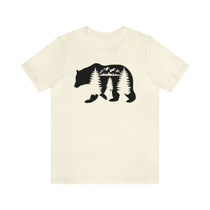 Nature Bear Men's Short Sleeve Graphic Tee