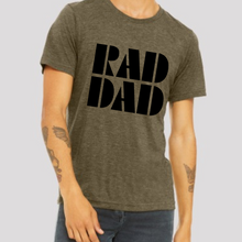 Load image into Gallery viewer, Rad Dad Men&#39;s Short Sleeve Graphic Tee
