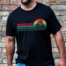 Load image into Gallery viewer, Retro Mushroom Men&#39;s Short Sleeve Graphic Tee
