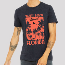 Load image into Gallery viewer, South Beach Miami Men&#39;s Short Sleeve Graphic Tee
