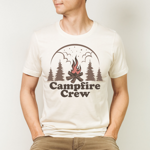 Campfire Crew Men's Short Sleeve Graphic Tee