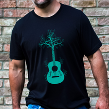 Load image into Gallery viewer, Guitar Tree Men&#39;s Short Sleeve Graphic Tee
