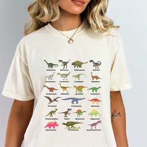 All Over Dinosaurs Women’s Vintage T-shirt