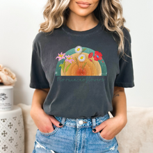 Load image into Gallery viewer, Floral Rainbow Women’s T-shirt
